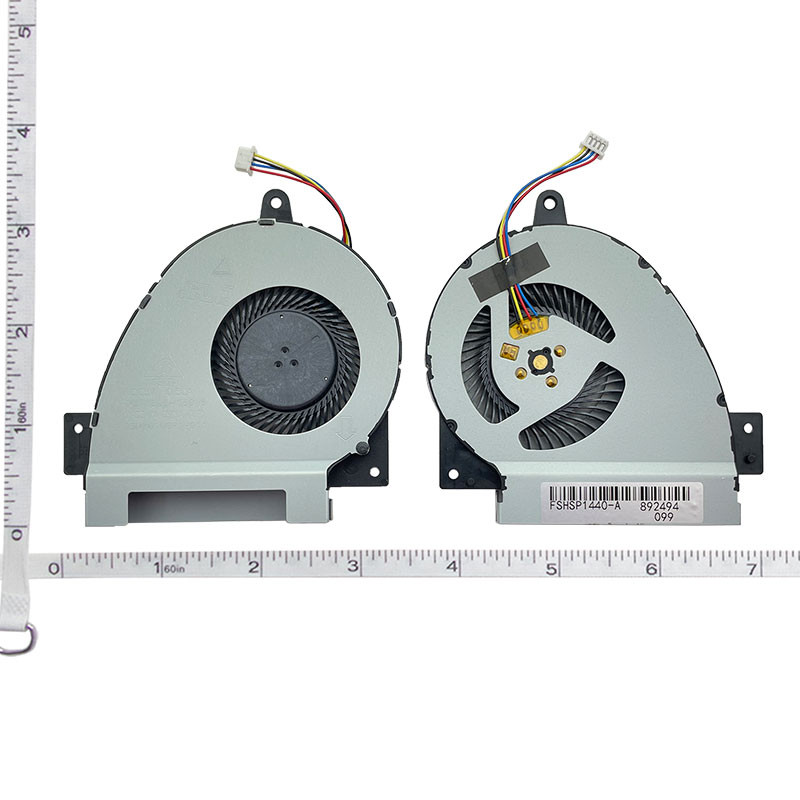 GZEELE New CPU Fan For ASUS UX360 UX360CA UA P2540S P552S P553S P554N Pro554U P4540UQ P1440U 13NX010