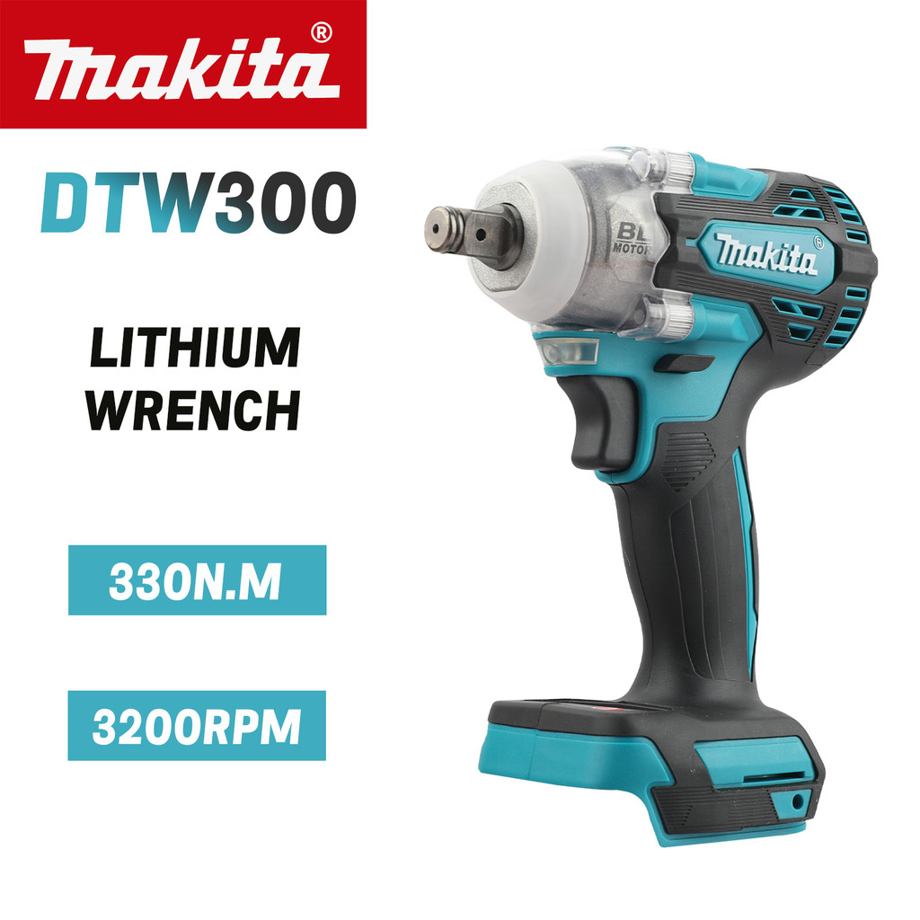 MAKITA DTW300Z Brushless lithium battery impact wrench Electric wrench 18V bare machine with battery