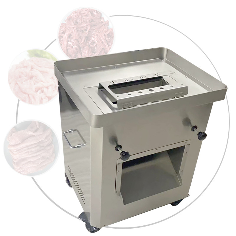 Commercial Fresh Meat Slicer Cube Cutter Machine Meat Cube Diced Cutting Machine