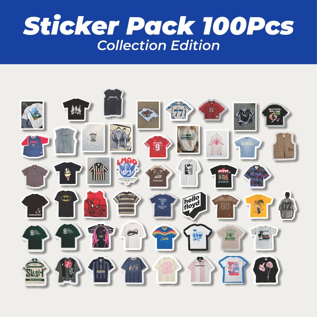 

Hot Stiker T-Shirt V10 Lucu Anti Air Stikers Berperekat Waterproof Sticker Decal Buat Motor Helm Buku Journal Koper Casing HP Laptop Botol Minum