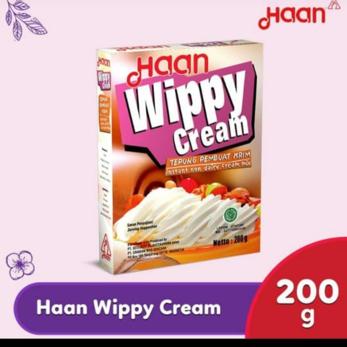 

Haan Wippy Cream 200gr