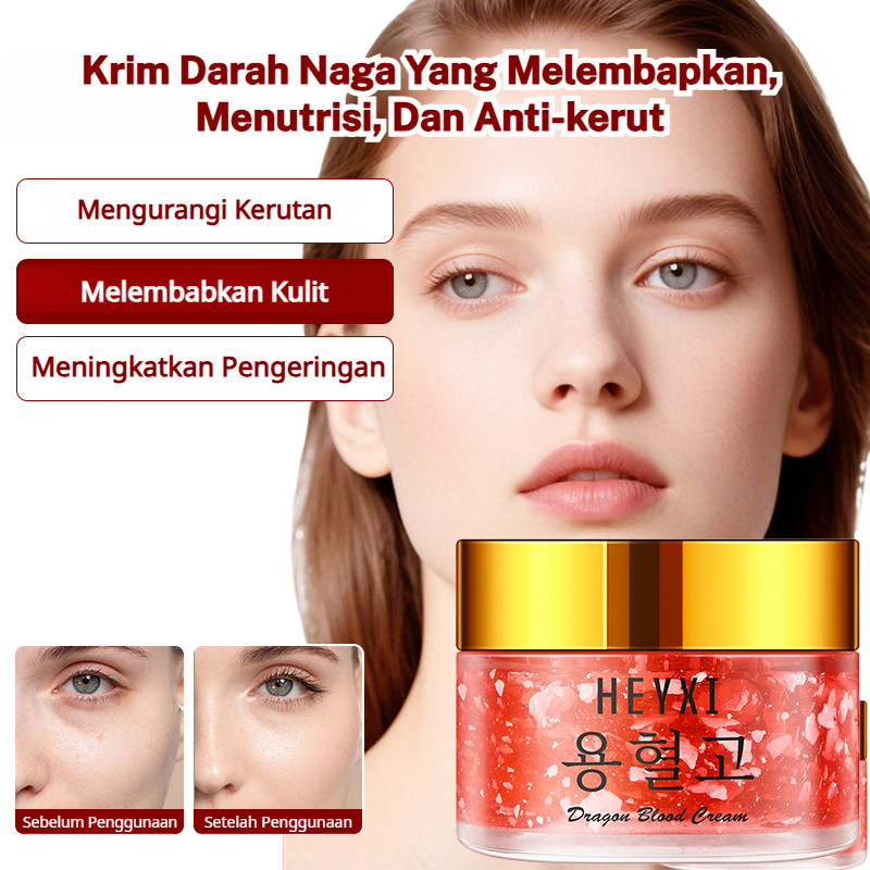 ⚡️【COD/𝐎𝐑𝐈𝐆𝐈𝐍𝐀𝐋】Krim Dragon's Blood Yang Melembapkan, Meremajakan, Dan Anti-Kerut / Krim Dragon's Bl