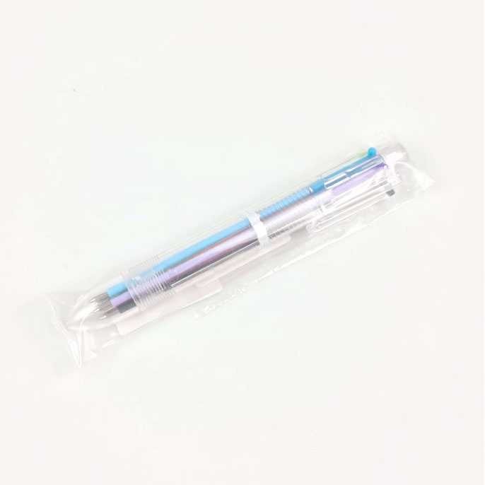 

ANDEASTR Pulpen 6in1 Pena Bolpoin Warna-Warni Multi Colored Pen