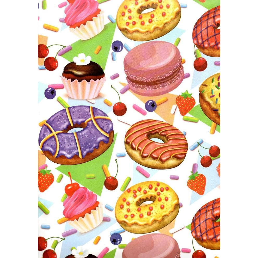 

TERBARU!! kertas kado doff SQ Motif happy birthday (SQ2) - 1