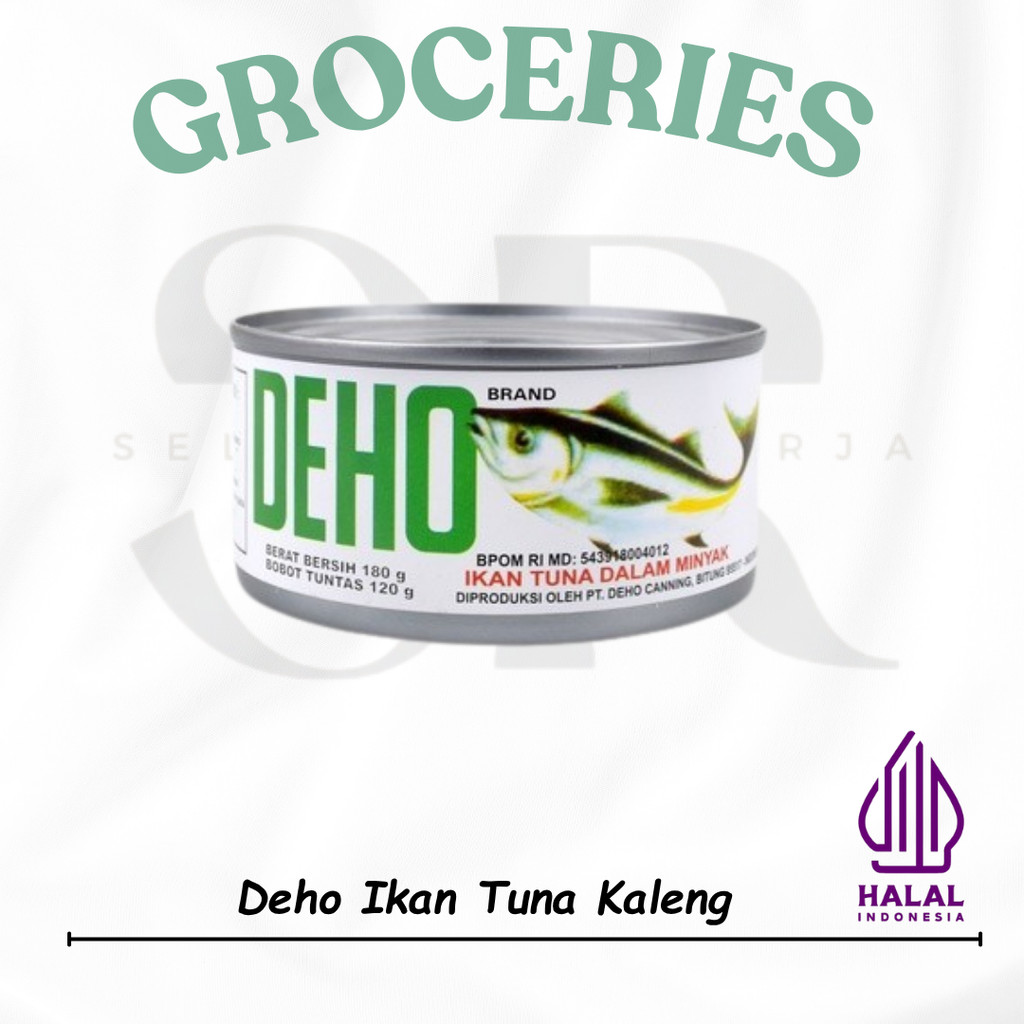 

Deho Tuna Chunk in Oil Ikan Tuna Kaleng 180 Gram Tangerang Selatan