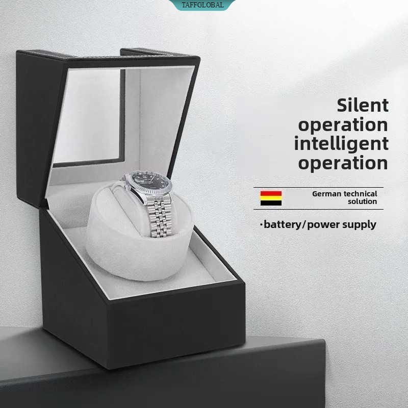 Watch Winder Pemutar Jam Tangan Otomatis 1 Slot Dual Power 13cm - IG-160