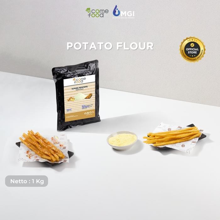

Hot Produk Tepung Kentang Goreng Premix Premium / Potato Powder 1 Kg Terbaik dan Terlaris