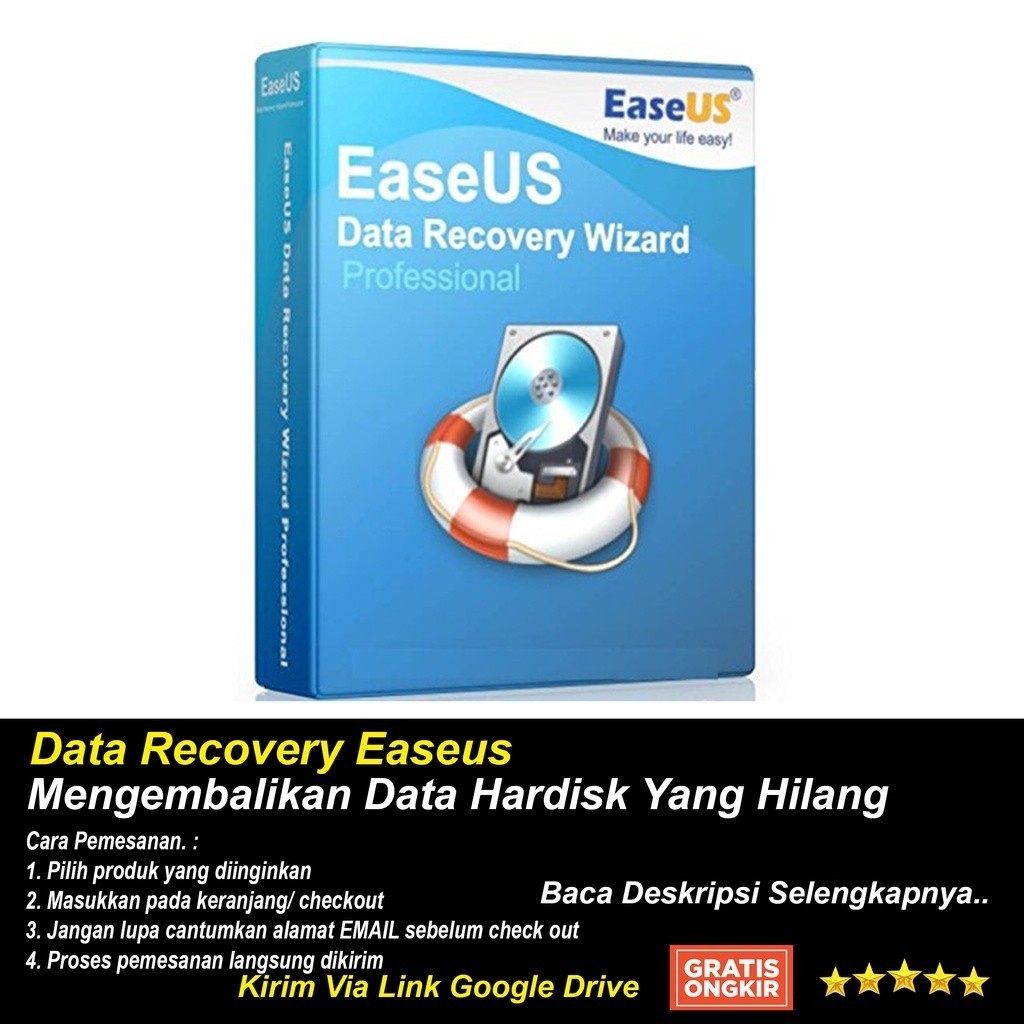 Data Recovery Easeus Mengembalikan Data Hardisk Yang Hilang