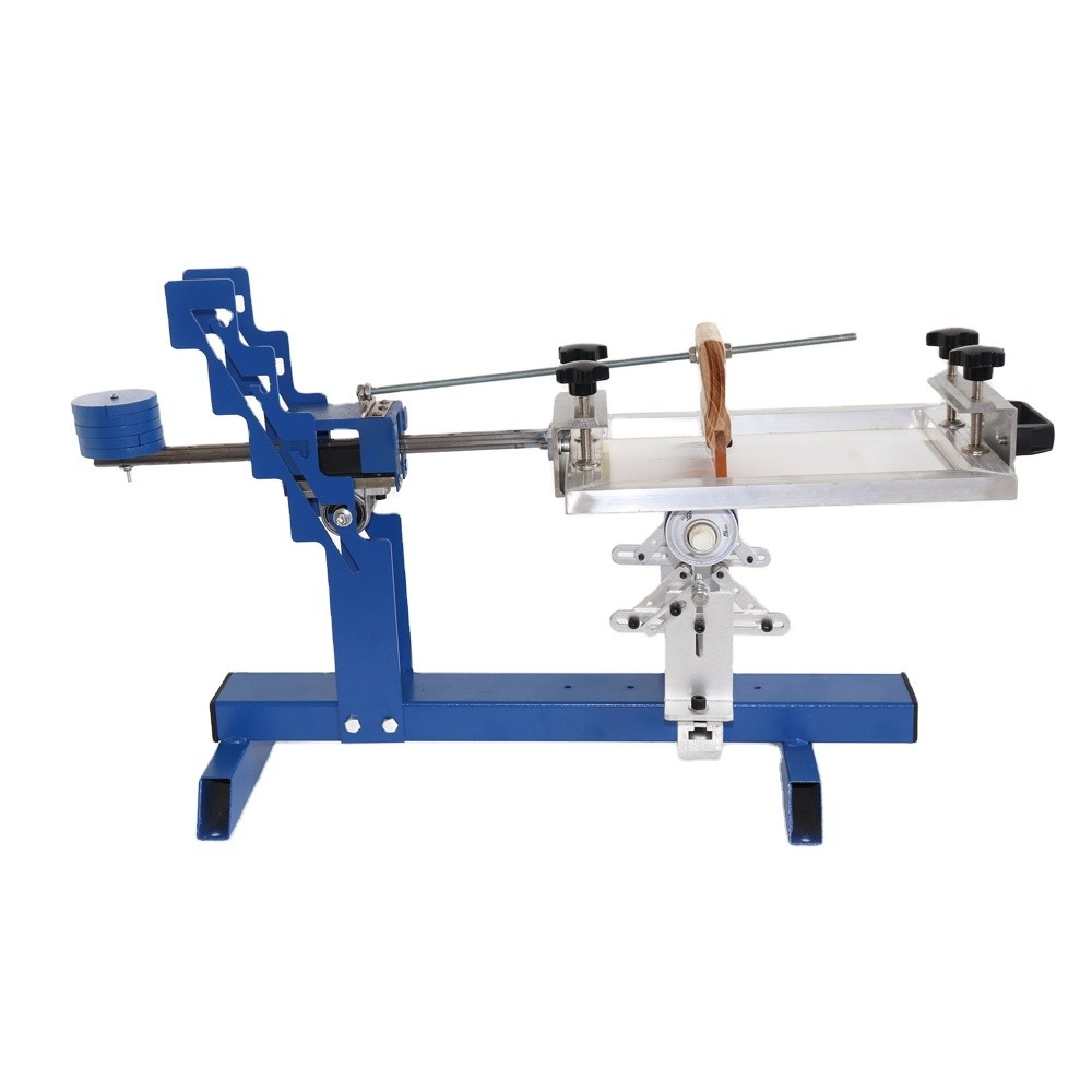 

manual cylindrical pencil ball pen plastic silk screen printing machine for pen cup mug