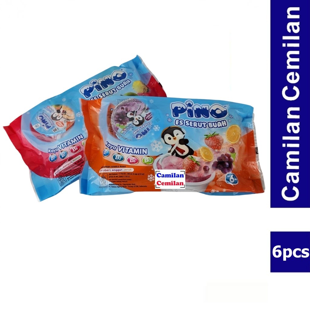 

Pino Es Serut Buah isi 6 cups x 50 ml