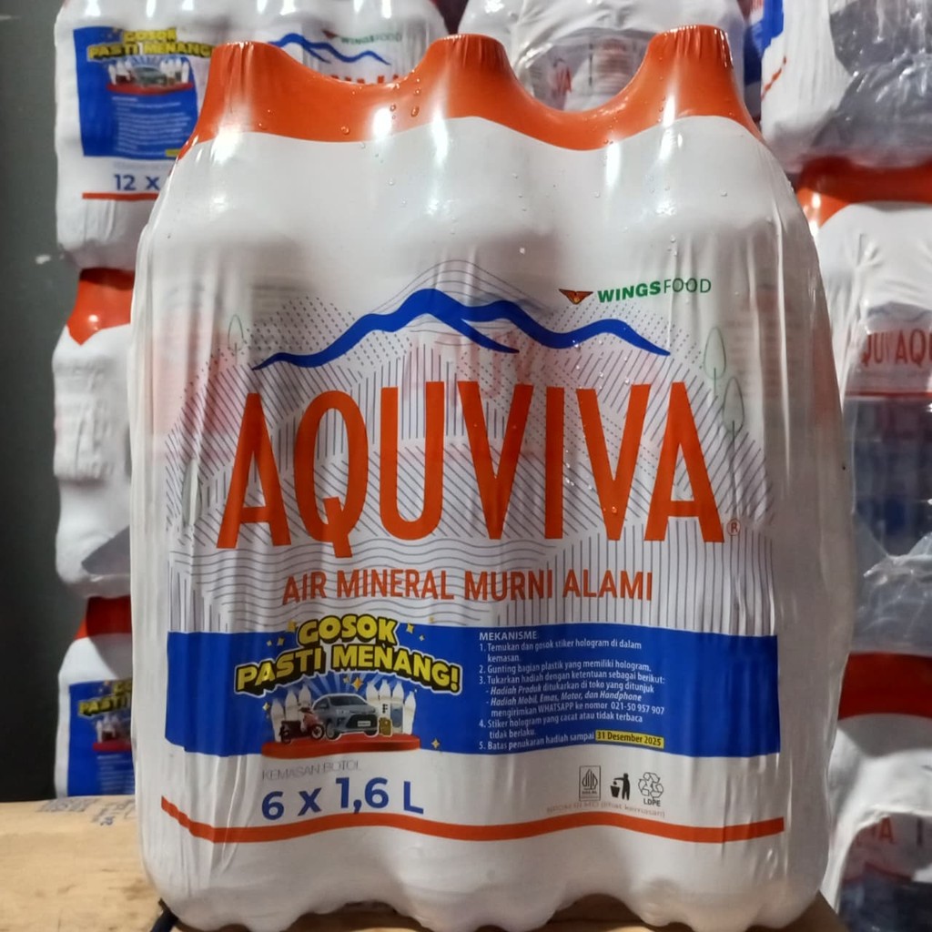 

AQUVIVA uk 1600ML (1 DUS ISI 6 BOTOL)