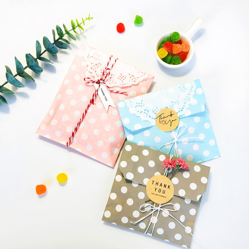 

50/100pcs13x18cm bag mix and match style with colorful paper bag Kraft craft packaging paper, gift and snack packaging paper bag