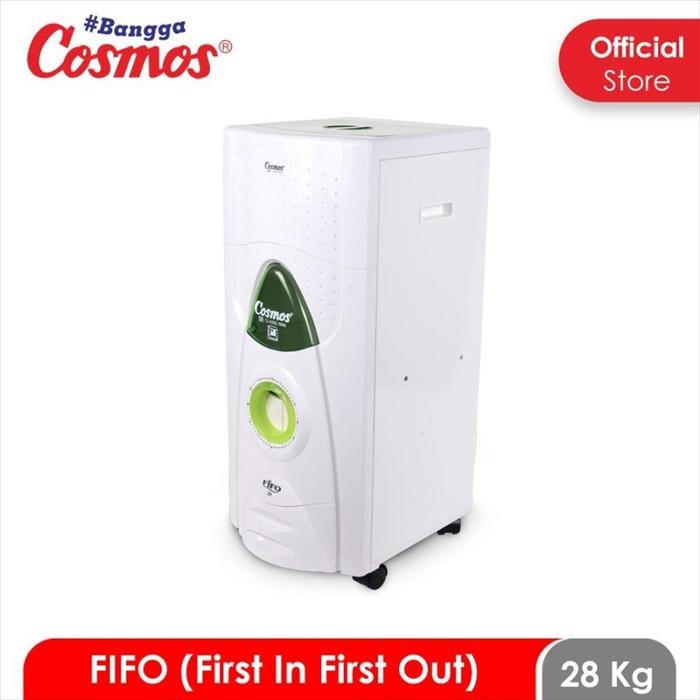 

COSMOS FIFO28 / FIFO-28 PENYIMPANAN BERAS 28KG - GARANSI RESMI