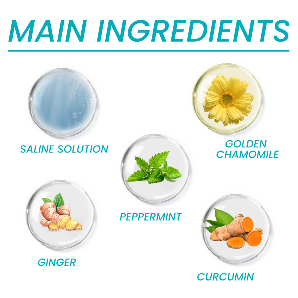 Semprotan Pembersih Hidung Jaysuing Mengurangi Kegemukan Hidung, Hidung Berair, Ketidaknyamanan Hidu