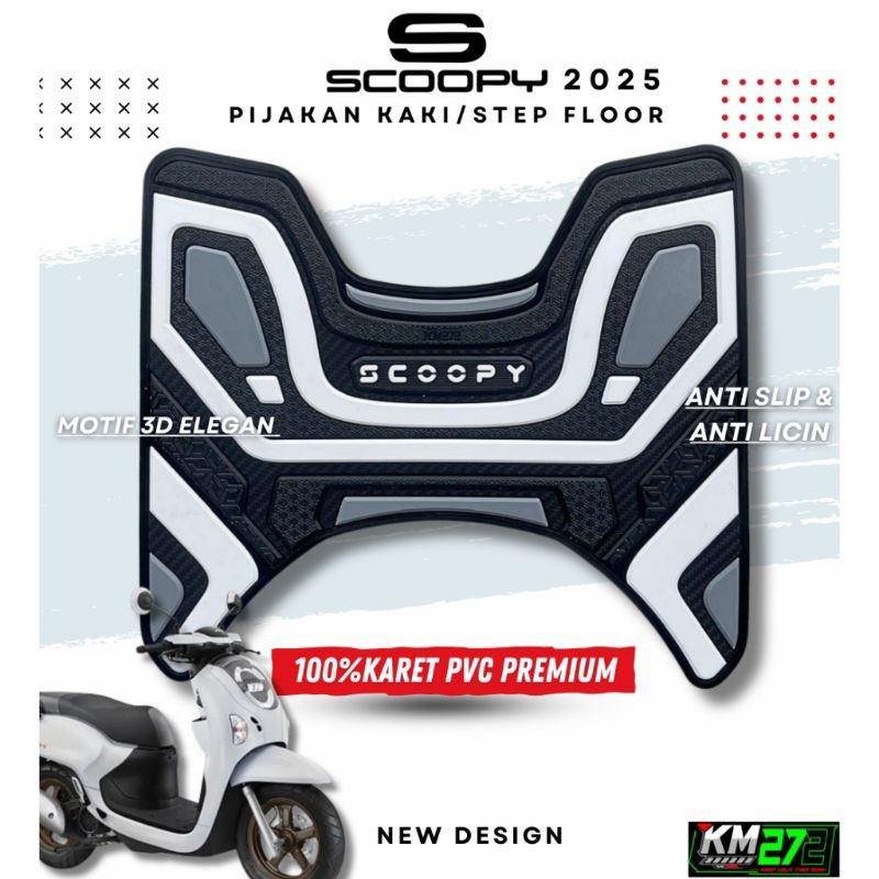 Pijakan Kaki Scoopy 2025 - Karpet Scoopy - Alas Kaki Scoopy 2025