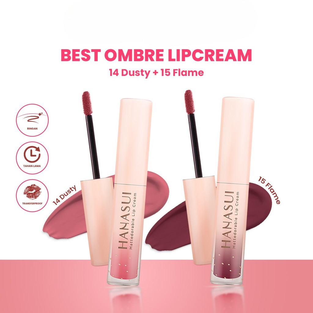 Hanasui Mattedorable Lipcream Special Ombre