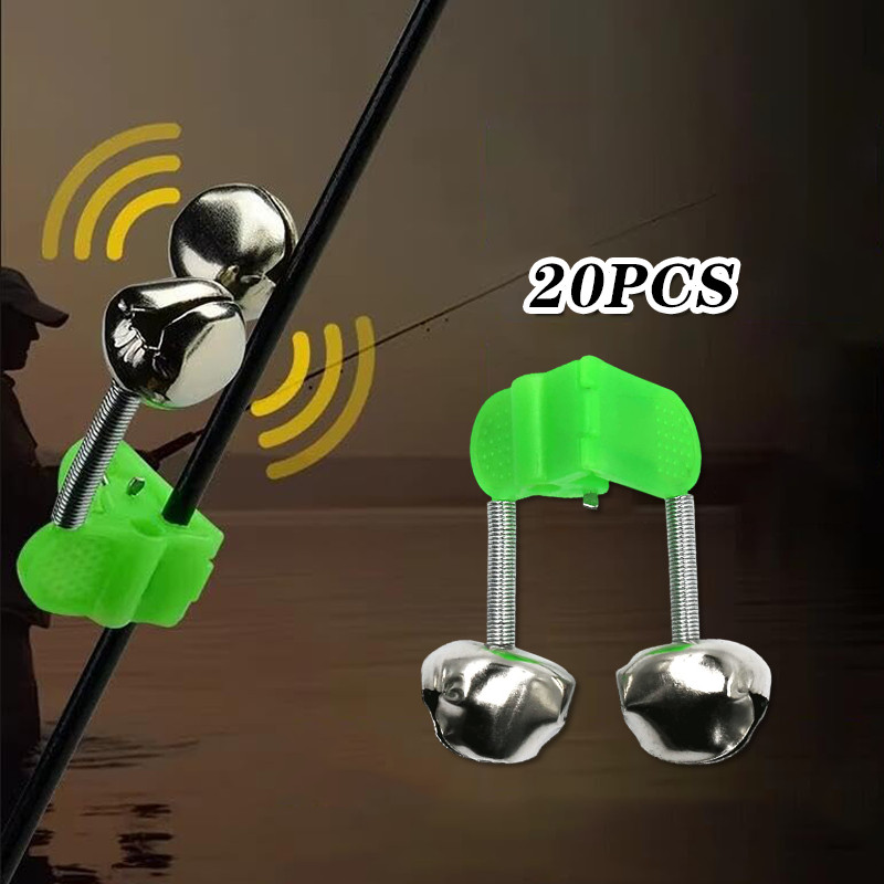 20Pcs Alarm Pancing Bell / Krincingan Pancing / Bel Pancing / Alat Ikan Pancing