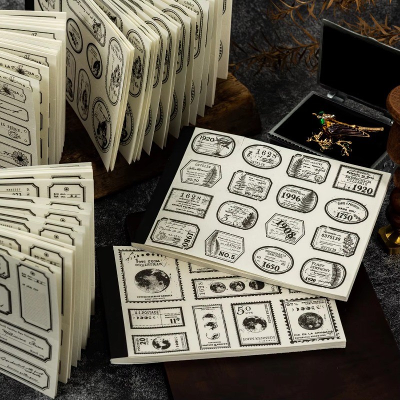 

30Sheets notes per pack Mountain River Frame Mountain Scroll Handheld Material Writing Pads Diary Scrapbook cut 153*95mm