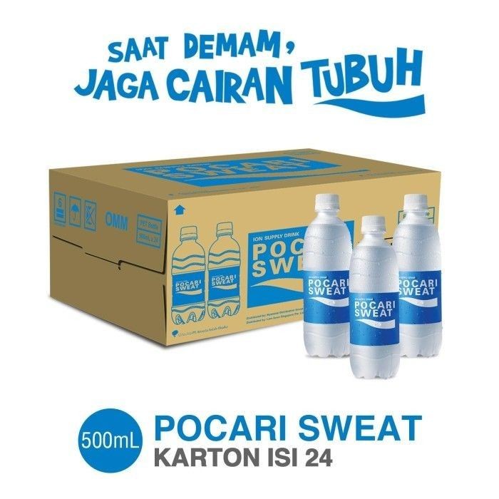 

Pocari Sweat Botol 500 ml Karton Dus 1 x 24 Botol