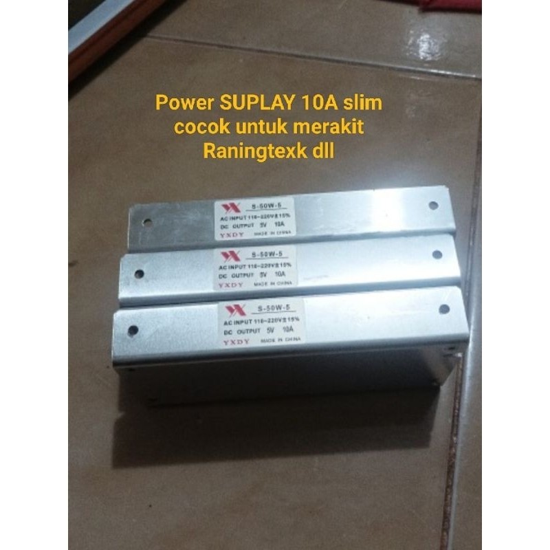 Switching Power Supply PSU Tipis 5V 10A Slim