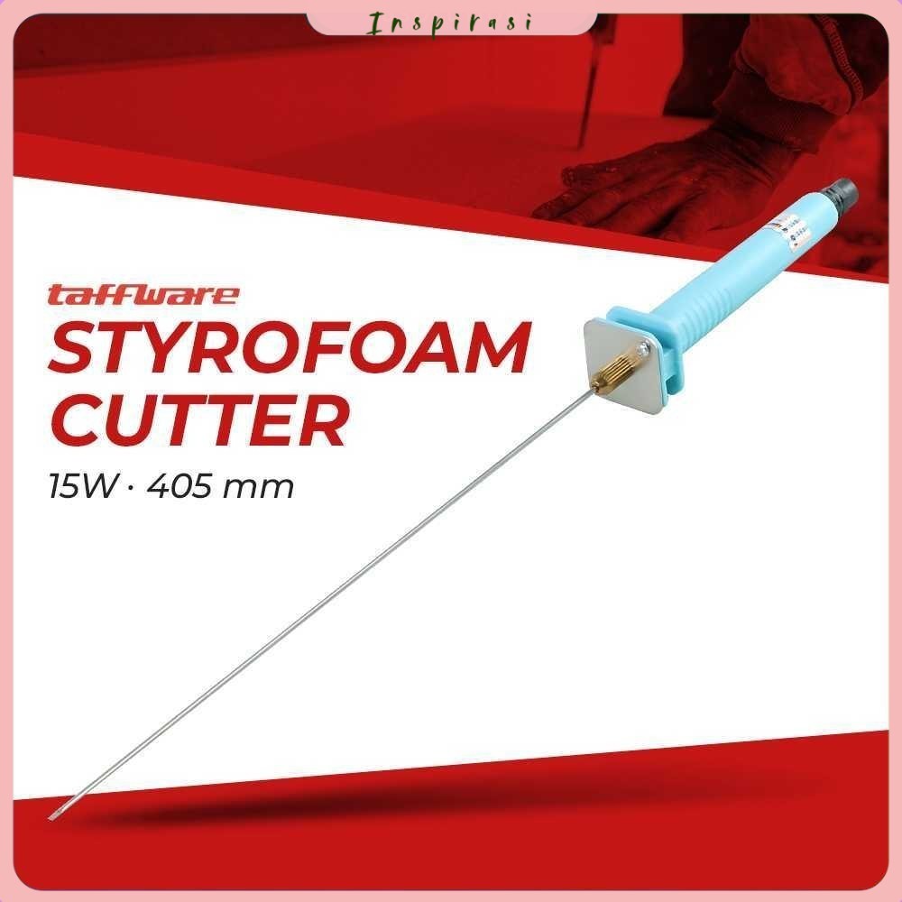 

Taffware Pemotong Busa Polystyrene Styrofoam Cutter 15W 405mm - CT25