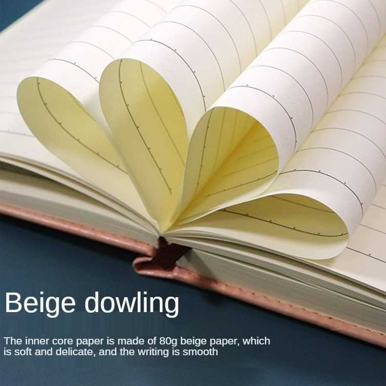 

SHIMASTR Toddi Buku Jurnal Leather Notebook Diary 68GSM 200 Halaman Grid - CW-5026