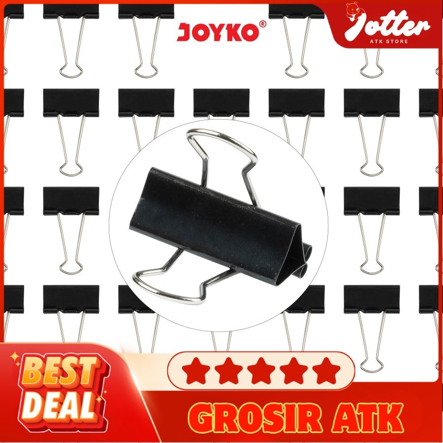 

BINDER CLIP JOYKO 111 @12PCS | Jotter Grosir ATK
