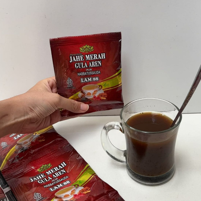 

SPESIAL BONUS - JAHE MERAH GULA AREN 1 SACHET