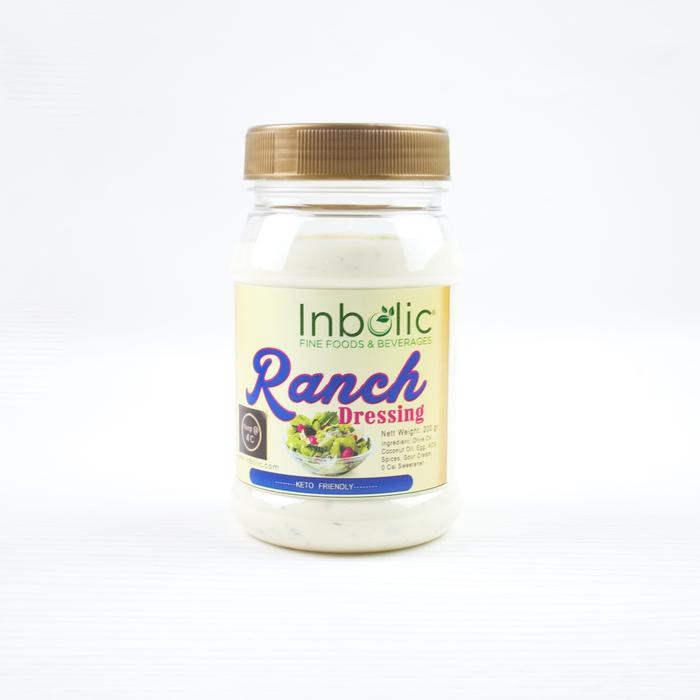 

Inbolic Sugar Free Ranch Dressing | Saos Ranch Dressing Bebas Gula | Saos Bebas Gula | Dressing Salad Bebas Gula | Keto Friendly | Diabetic Friendly - Ranch Dressing