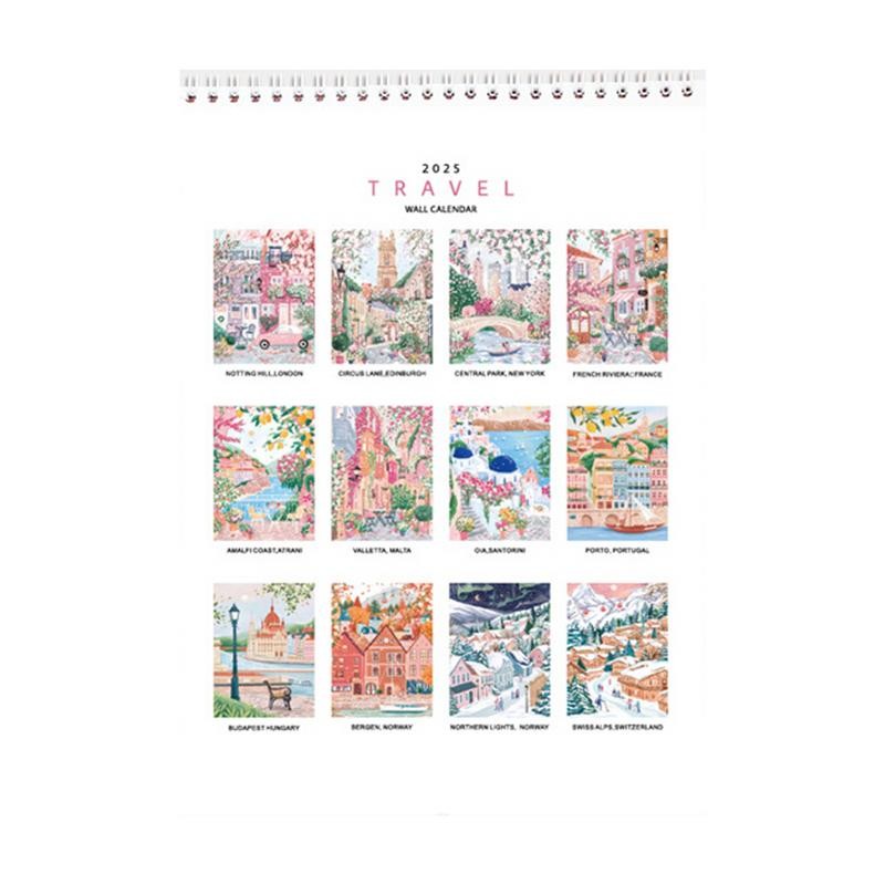 

2025 Inspirational Wall Calendar Family Calendar Funny Monthly Wall Calendar Monthly Planner Schedule Board With 12-Month For