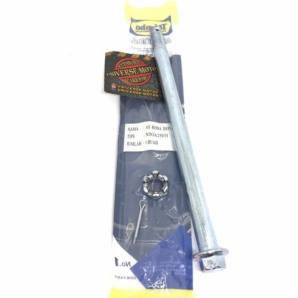AS RODA DEPAN NINJA 250 UKURAN 15MM X 238MM MERK TAKEHO