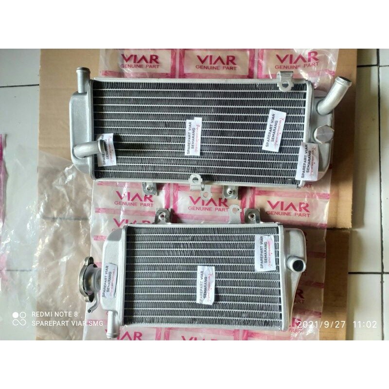 RADIATOR VIAR CROSS X 250 ORIGINAL terlaris