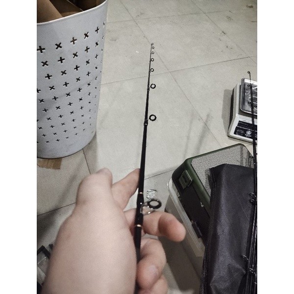 Ujung joran BC Maguro odyssey atasan baitcasting 180cm