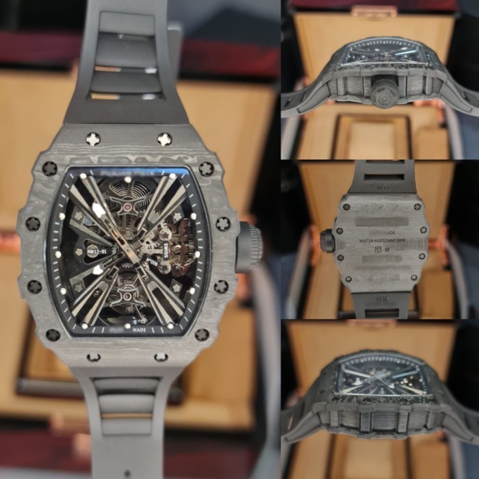 JAM TANGAN RICHARD MILLE AUTOMATIC JAM TANGAN PRIA RICHARD MILLE FULL SET AUTOMATIC SUPER KUALITAS S