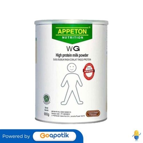 

Appeton Weight Gain Dewasa Rasa Cokelat 900 Gram Kaleng