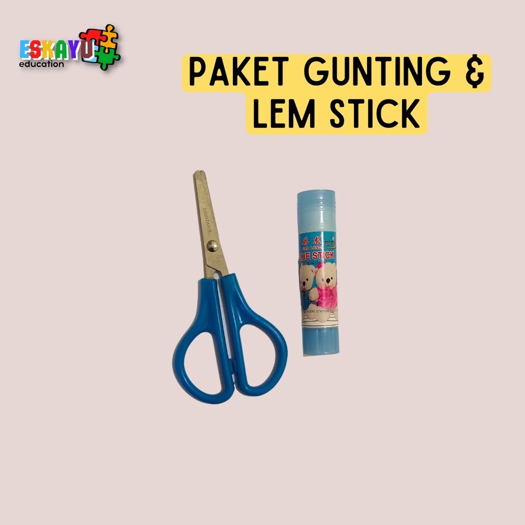

PAKET GUNTING DAN LEM STICK