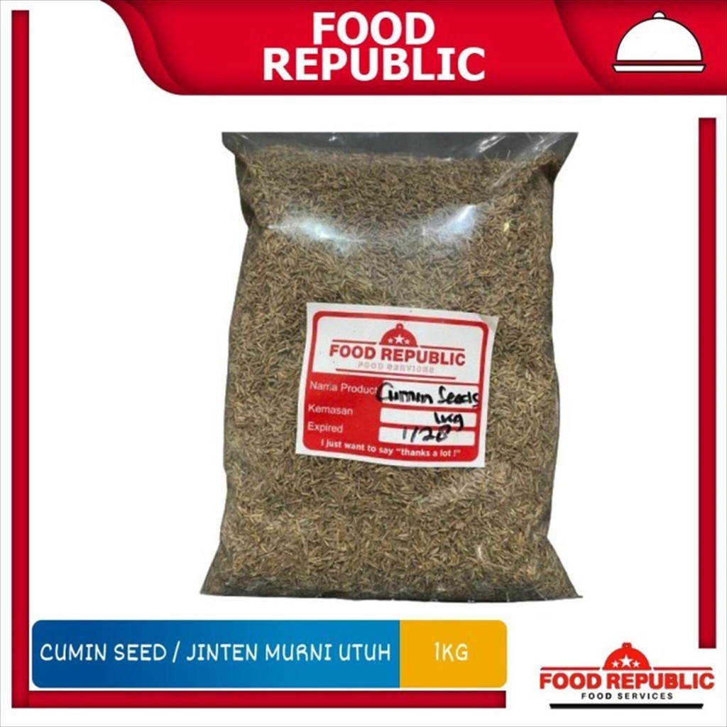 

Cumin Seed / Biji Jinten Utuh / Jintan / caraway seed 1 KG Import