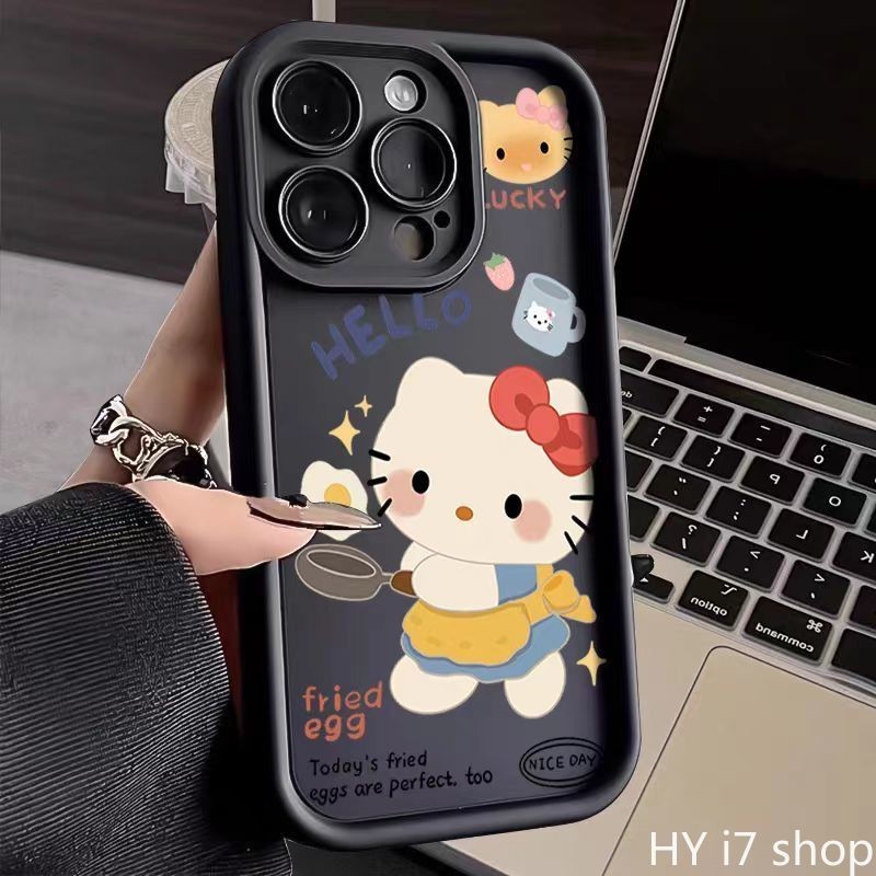 Apron Kitty Suitable for Realme C55 C51 C35 C33 C15 C31 C30 C2 C3 C20 C12 C25 Phone Case C21Y C25Y C