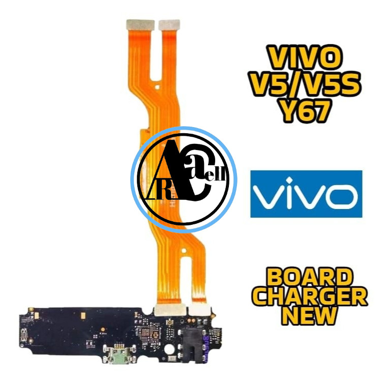 Flexibel Flexible Ui Lcd Board Charger Konektor Pcb Cas Vivo V5/V5S/V5 Lite/Y66/Y67/Y69 New