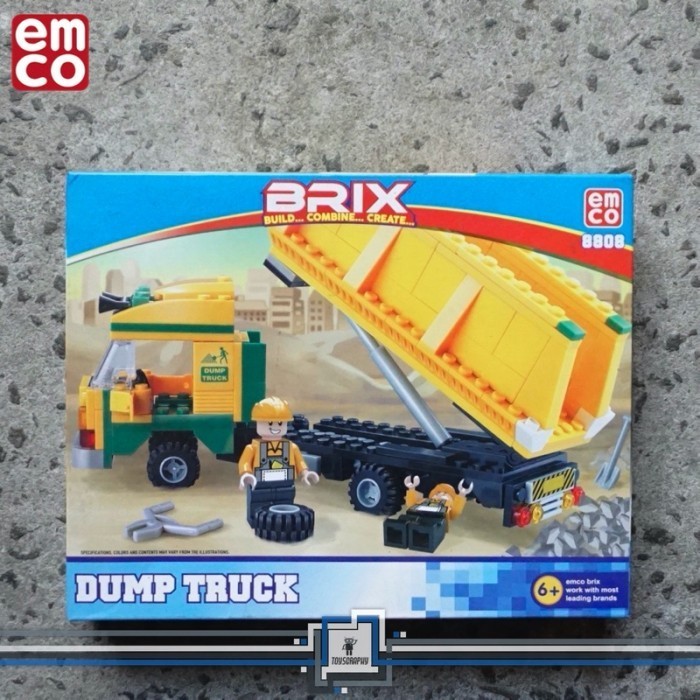 Emco Brix 8808 DUMP TRUCK Bricks Block
