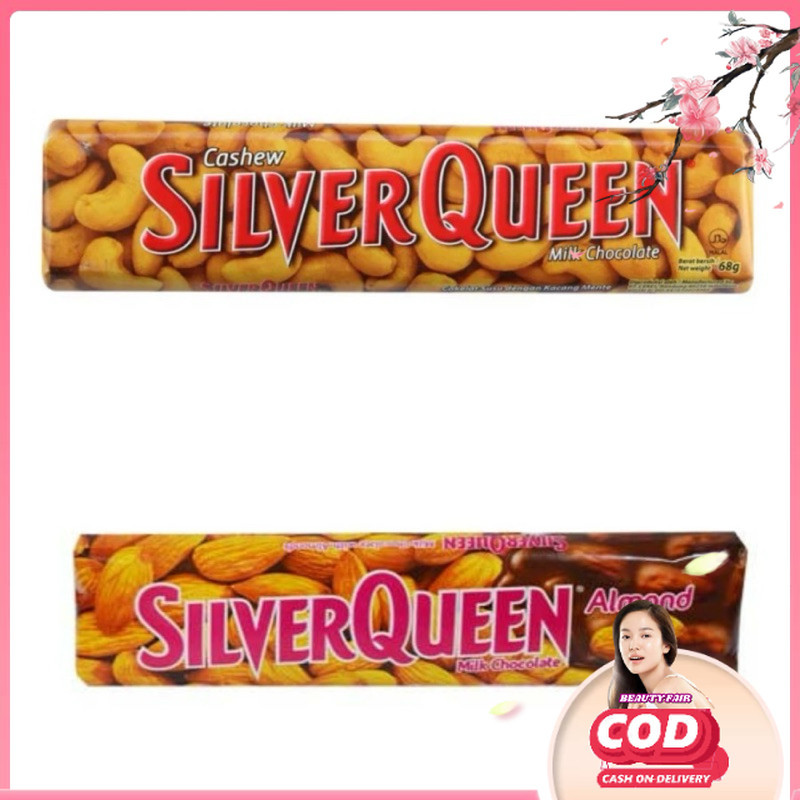 

[BF] [EXP 2025] SILVER QUEEN CASHEW NUT / ALMOND 58GR SILVERQUEEN 58 GR