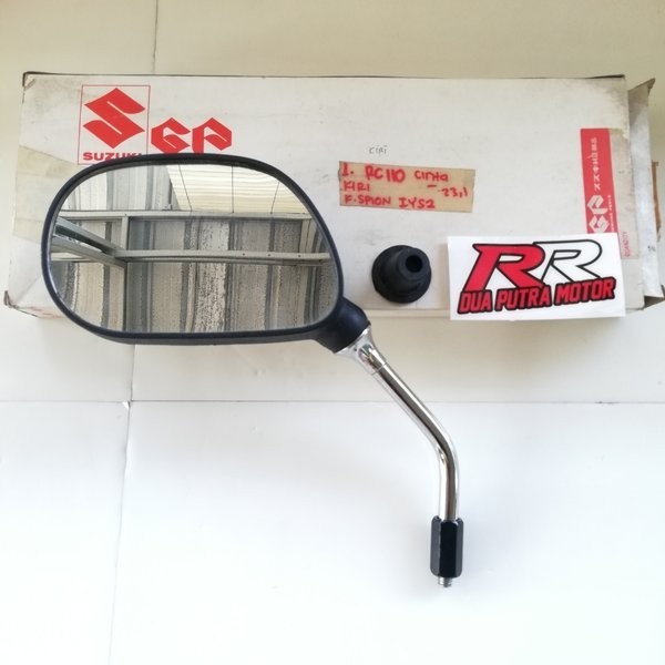 mirror miror kaca spion kiri L LH original ori suzuki rc100 rc110 rc 100 110 tornado gx gs bravo new