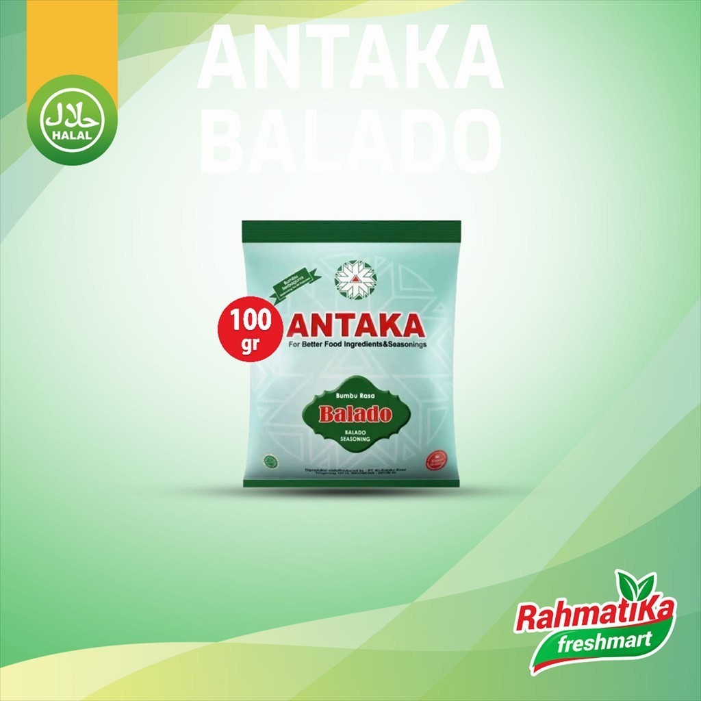 

Antaka Seasoning Bumbu Rasa Balado 100 gram