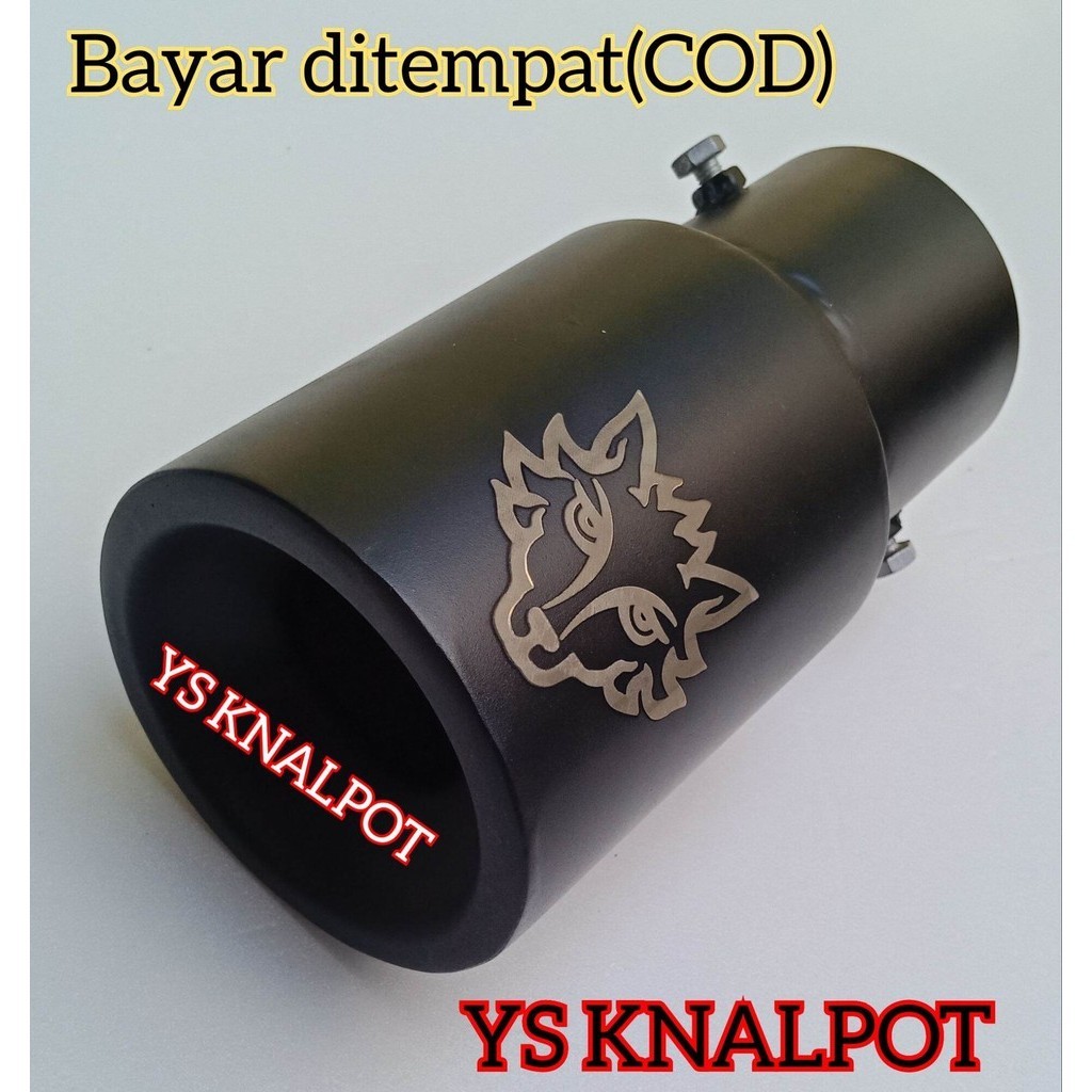 knalpot srigala truck turbo model baut black knalpot srigala track turbo knalpot srigala baut