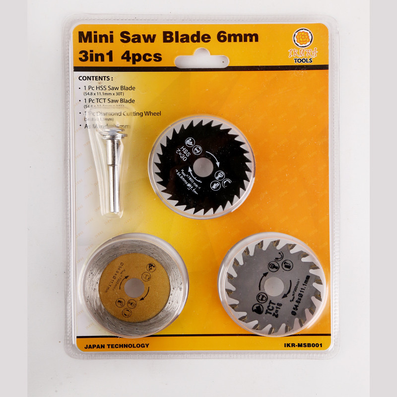 Mata gergaji mini grinder 6mm multifungsi 3in1 kayu alu keramik pipa