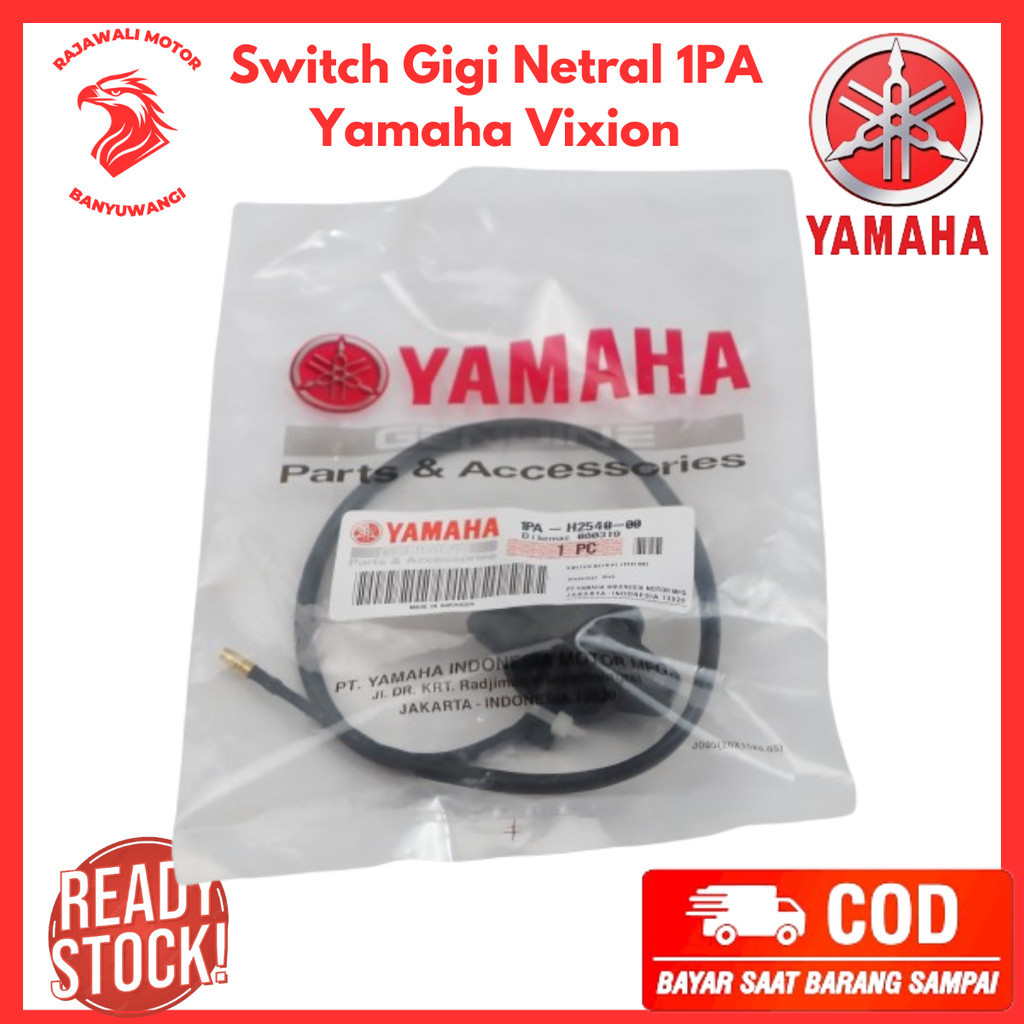 Switch Gigi Netral 1PA Motor Yamaha Vixion / Sensor Gigi Netral Motor Vixion - 1PA-H2540-00