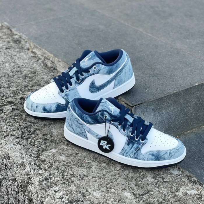 AIR JORDAN 1 LOW WASHED DENIM MEN