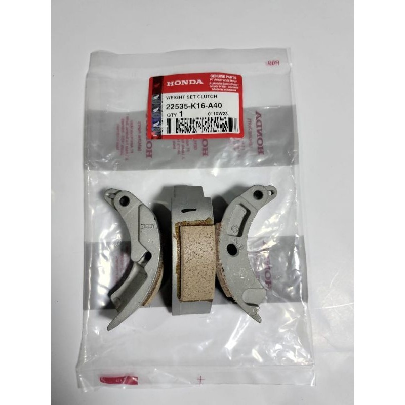 WEIGHT SET CLUTCH kampas ganda beat esp , Scoopy esp original k16