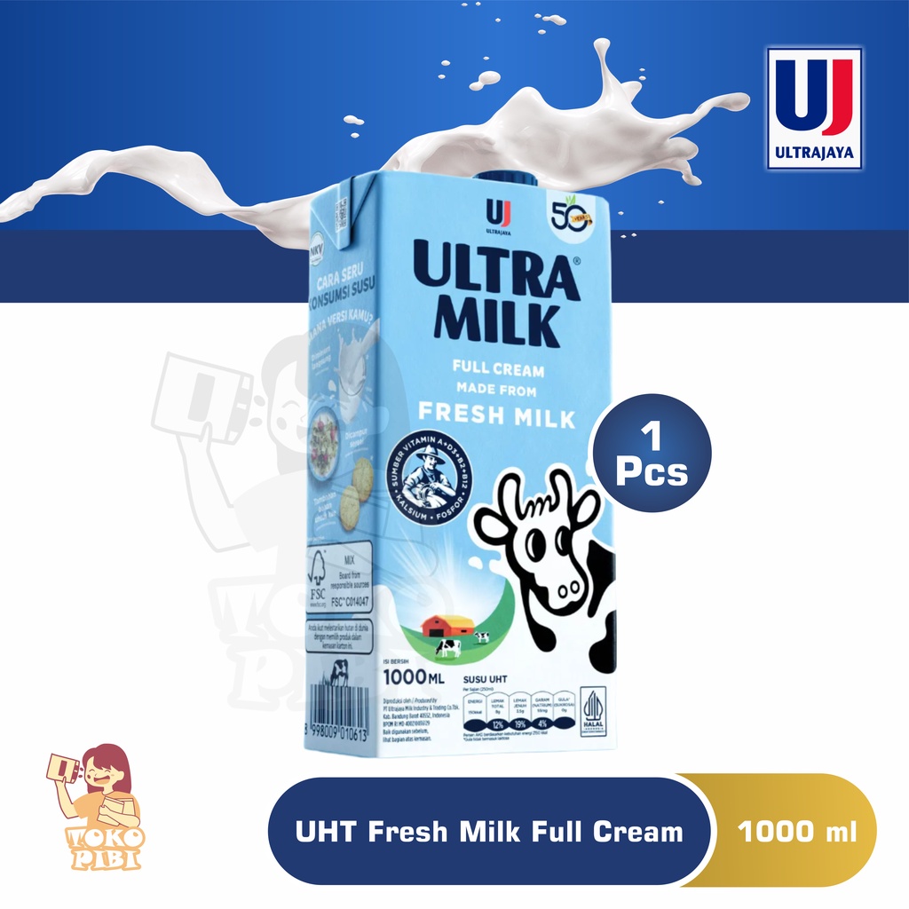 

Ultra Milk UHT Fresh Milk 1000ml