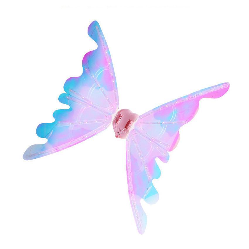 Mainan Sayap Kupu-kupu LED Untuk Pesta / Sayap Anak Perempuan / Kostum Sayap Malaikat / Mainan Anak 